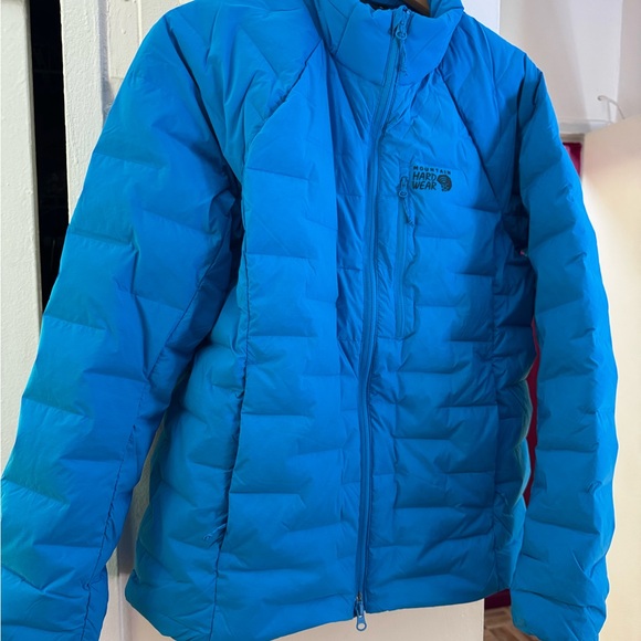 Mountain Hardwear Stretch Down Jacket (L) (Blue) - Picture 3 of 7
